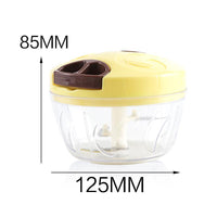 Picador de Comida Rápido