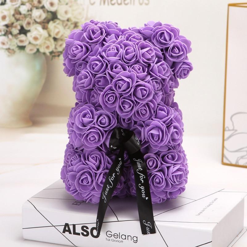 Urso De Rosas Luxuoso