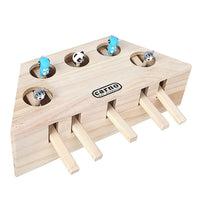 Brinquedo de Madeira Interativo Para Gatos