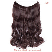 Mega Hair Invisível - Aplique de Cabelos Cacheados