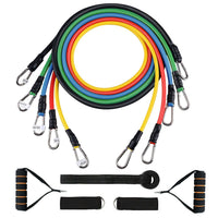 Kit Elásticos Extensores de Treinamento Fitness - Exercício em Casa