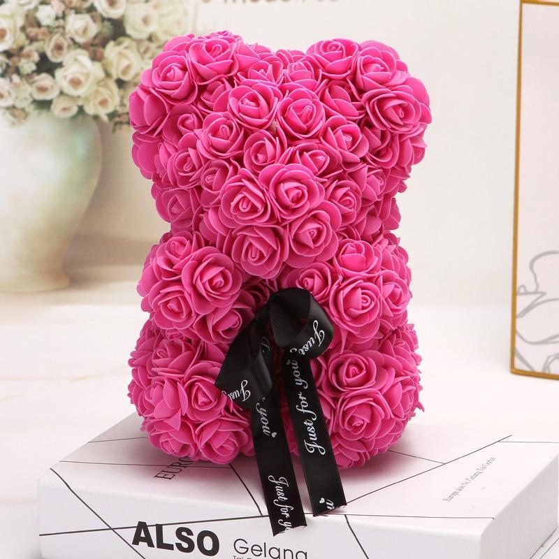 Urso De Rosas Luxuoso