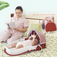 Chiqueirinho Bolsa Berço Portátil mala de bebê viagem proteção solar e mosquitos movel baby crib dobrável