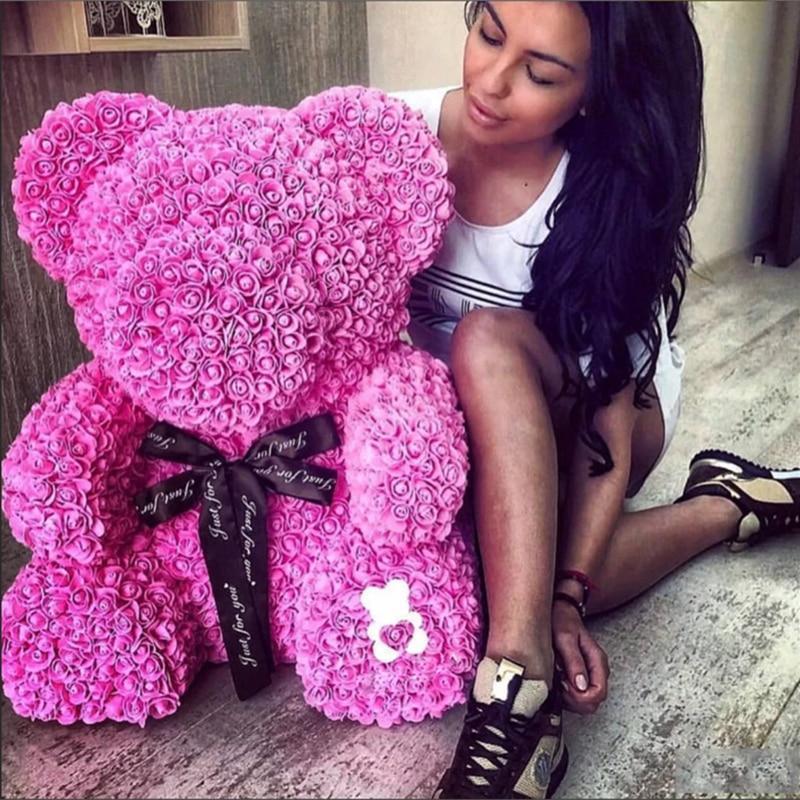 Urso De Rosas Luxuoso