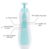 Aparador De Unhas Do Bebê Com Luz LED