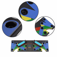Prancha Fitness Para Perder Peso Flex o de Braços 9 em 1 Push Up Rack Board Exercícios em casa