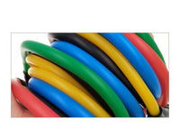 Kit Elásticos Extensores de Treinamento Fitness Exercício em Casa