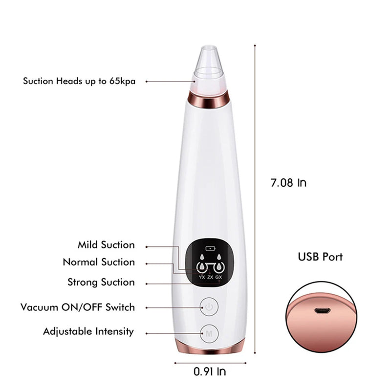 Electric blackhead remover