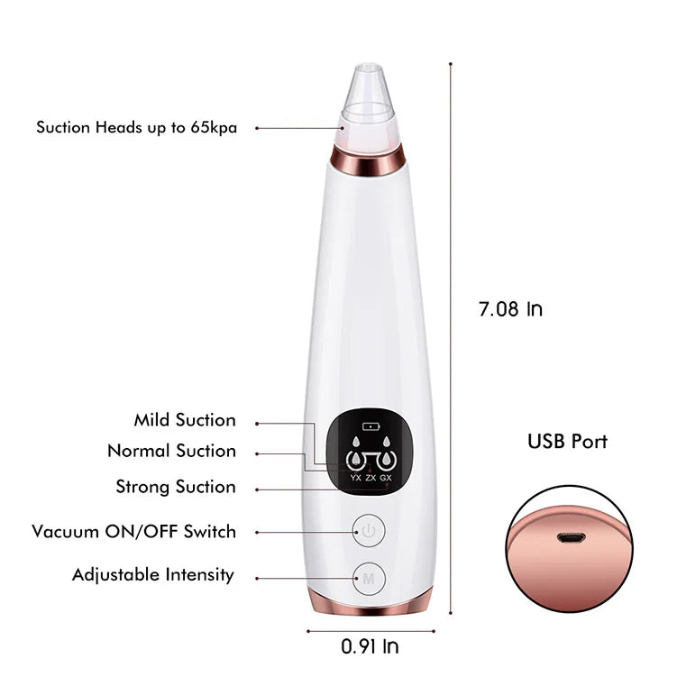Electric blackhead remover