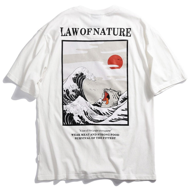 Camiseta Law of Nature - Frete Gratis