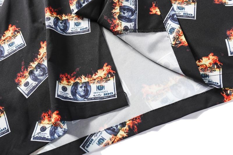 Camisa Flame Dollar - Frete Gratis