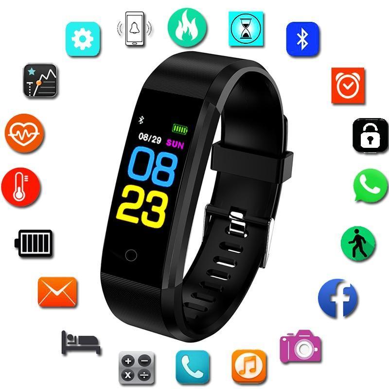 Smartwatch Jbrl Bracelet Led Digital Infantil Relógio Inteligente