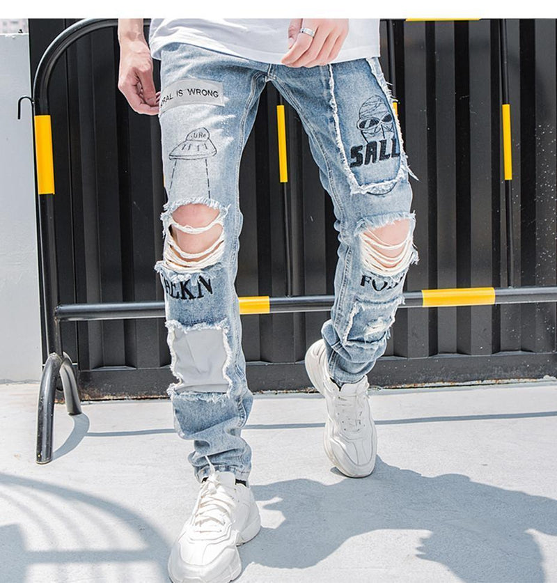 Calça Jeans Skinny Reflective - Frete Gratis