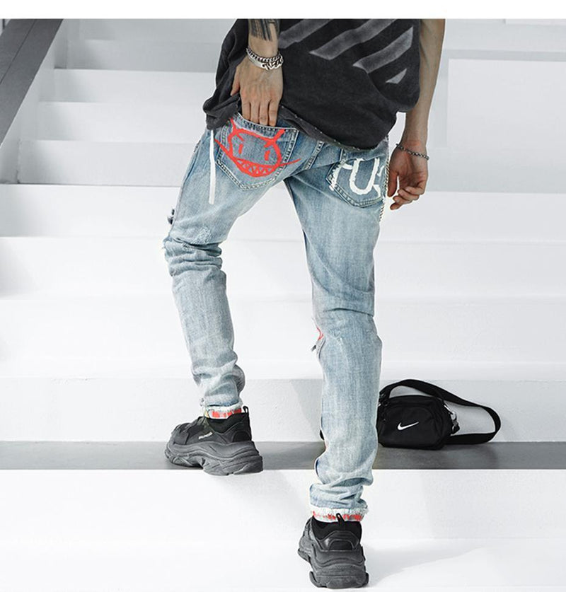 Calça Jeans Skinny Monster - Frete Gratis