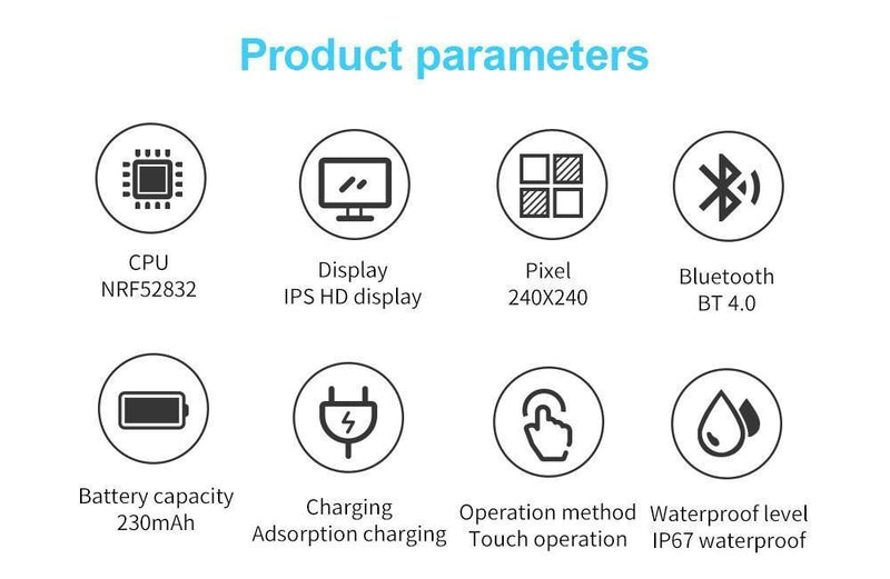 SmartWatch Relógio Inteligente Q9 -  Bluetooth 4.0