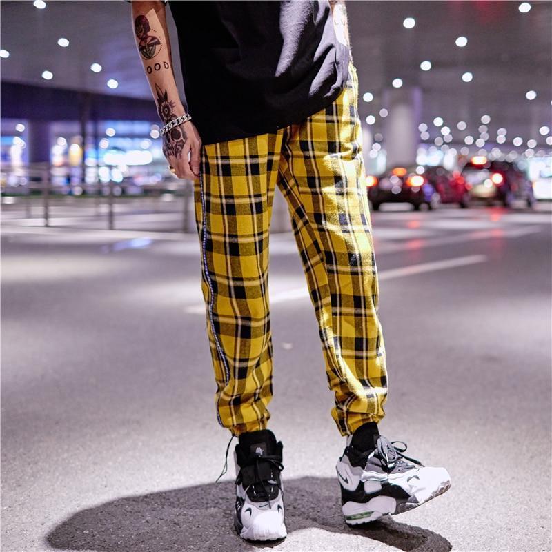 Calça Jogger Gangsta Plaid - Frete Gratis