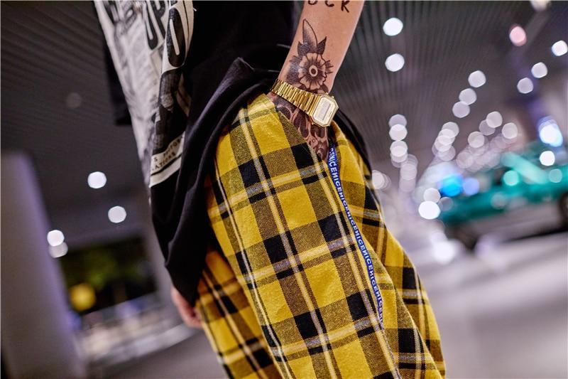 Calça Jogger Gangsta Plaid - Frete Gratis