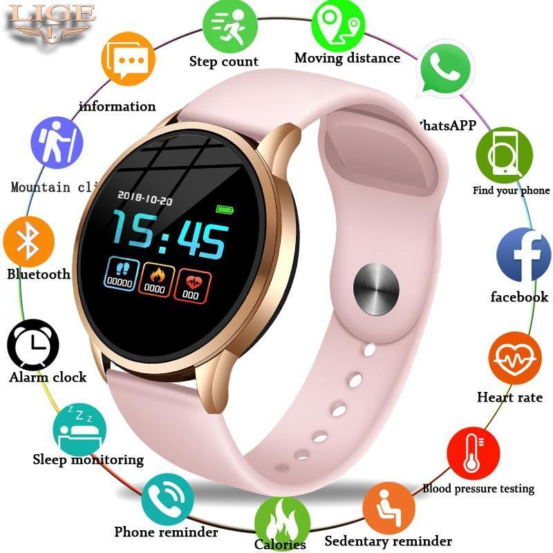 SmartWatch Lige À Prova D'Água Relógio Inteligente