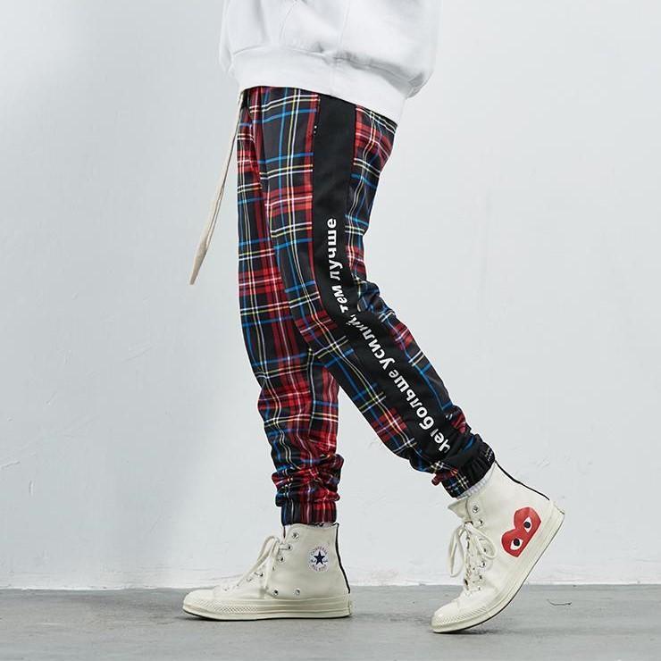 Calça Jogger Classic Plaid - Frete Gratis