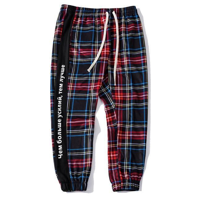 Calça Jogger Classic Plaid - Frete Gratis