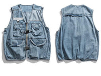 Colete Denim Street - Frete Gratis