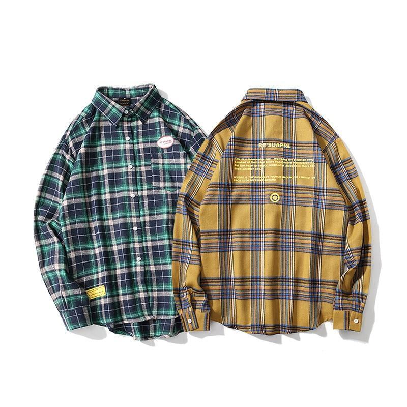 Camisa High Street Plaid - Frete Gratis