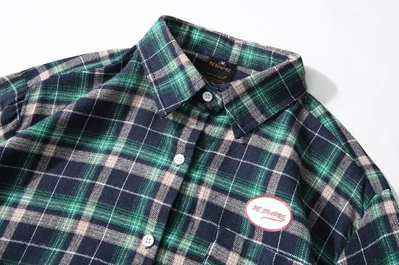 Camisa High Street Plaid - Frete Gratis