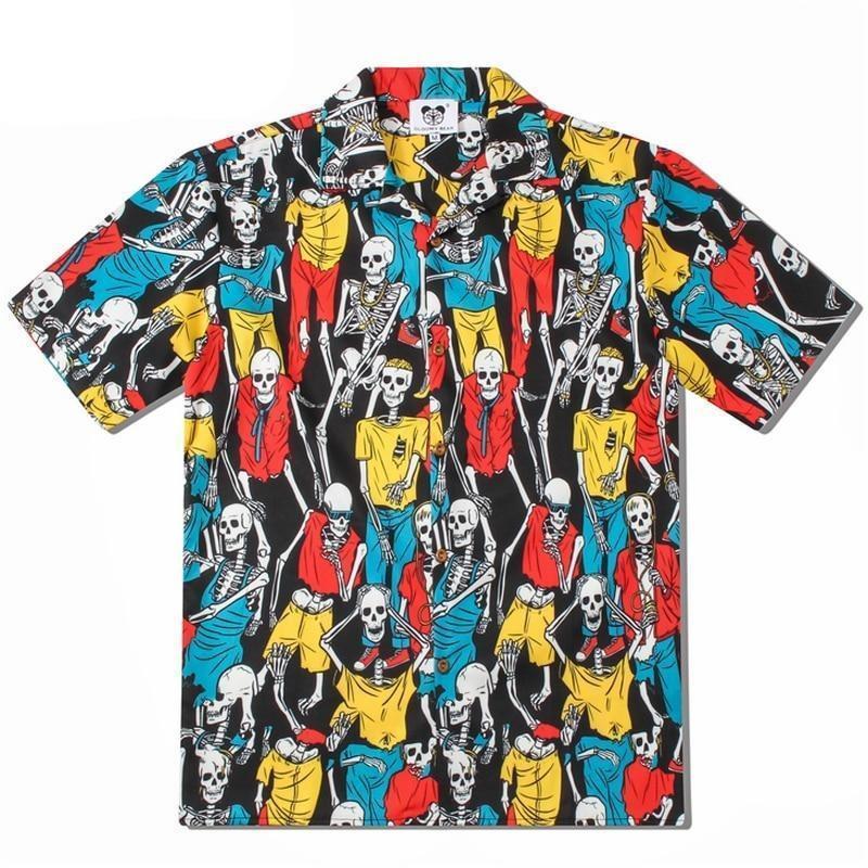 Camisa Colorful Skull - Frete Gratis