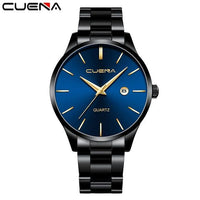 Relógio Masculino Cuena Á Prova D'água Blue