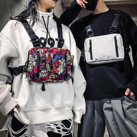 Chest Bag Grafite - Frete Gratis