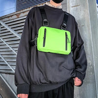 Chest Bag Grafite - Frete Gratis