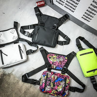 Chest Bag Grafite - Frete Gratis