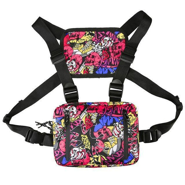 Chest Bag Grafite - Frete Gratis