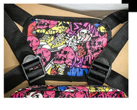 Chest Bag Grafite - Frete Gratis