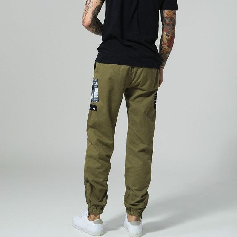 Calça Jogger Slim Patch - Frete Gratis