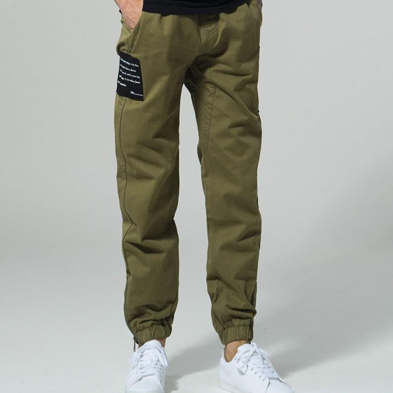 Calça Jogger Slim Patch - Frete Gratis