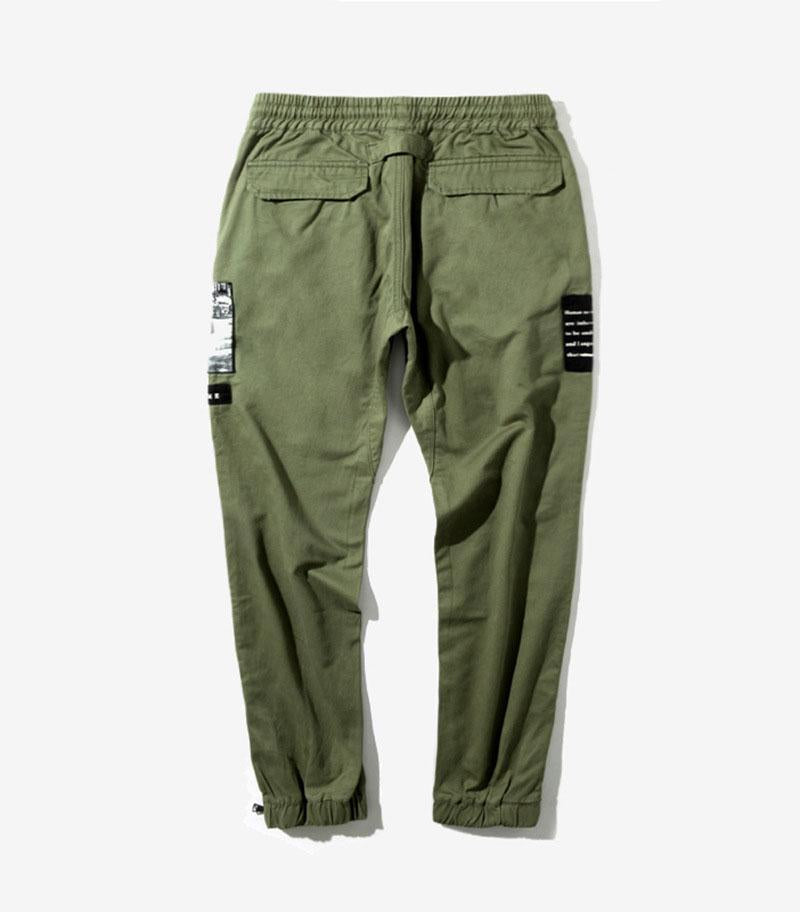 Calça Jogger Slim Patch - Frete Gratis