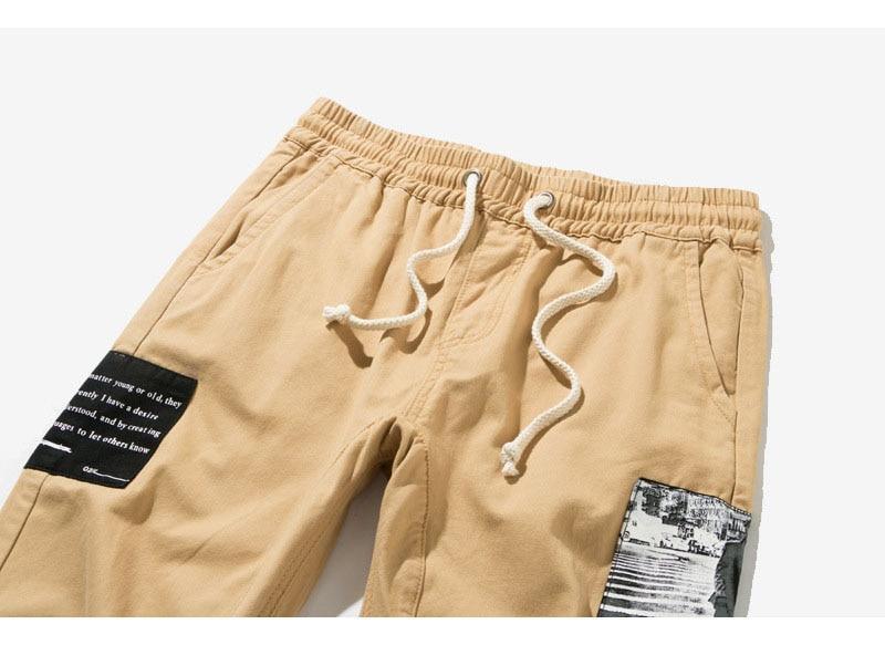 Calça Jogger Slim Patch - Frete Gratis