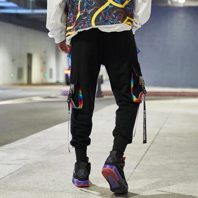 Calça Masculina Jogger Rainbow