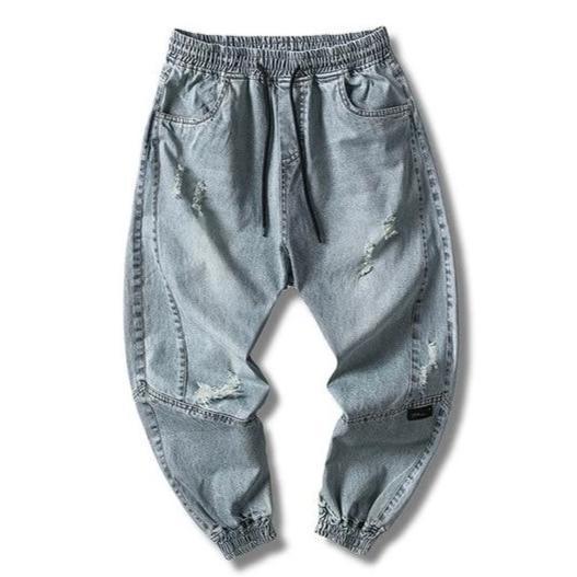 Calça Jogger Jeans Street Denim - Frete Gratis