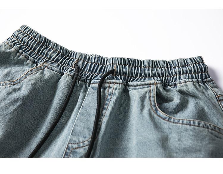 Calça Jogger Jeans Street Denim - Frete Gratis