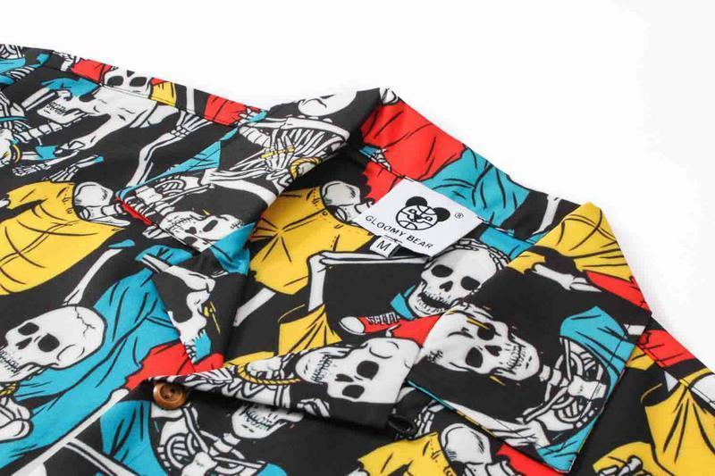 Camisa Colorful Skull - Frete Gratis