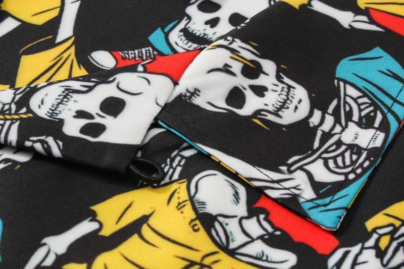 Camisa Colorful Skull - Frete Gratis