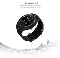 Smart Watch  para Telefone Android Redondo Suporte Nano SIM &TF Card com Whatsapp e Facebook