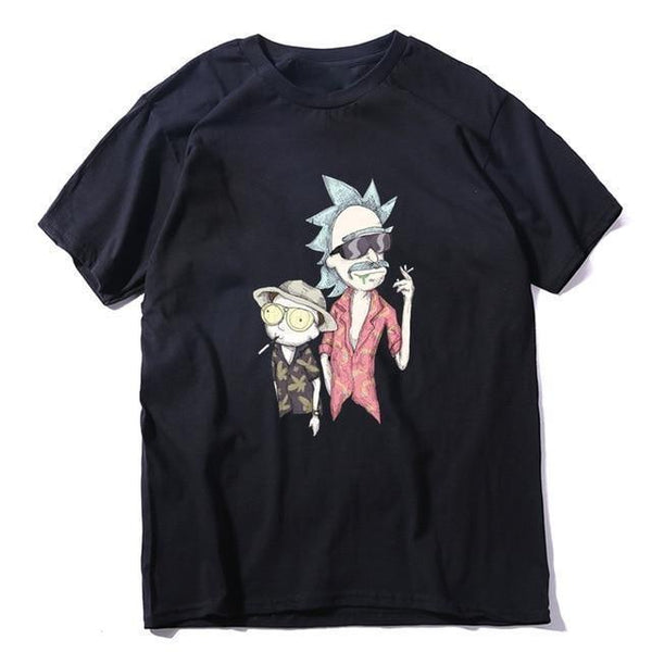 Camiseta Smoking Rick and Morty - Frete Gratis