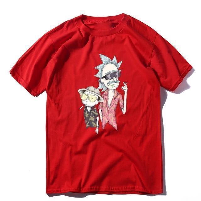 Camiseta Smoking Rick and Morty - Frete Gratis