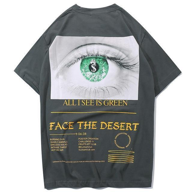 Camiseta Face The Desert - Frete Gratis