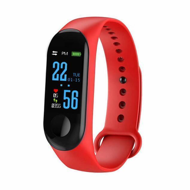 Pulseira Eletrônica Fitness Tracker com Monitoramento de Saúde e Atividades Físicas - Frete Gratis